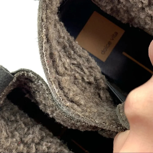 Dolce vita ankle booties size 7 Findley gray suede - Picture 10 of 11